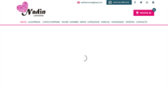 Desktop Screenshot of nadinlenceria.com